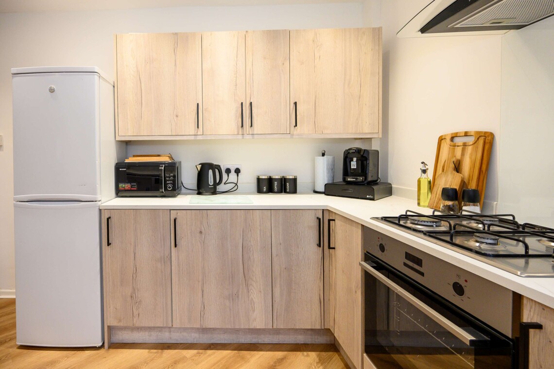 Well equipped kitchen