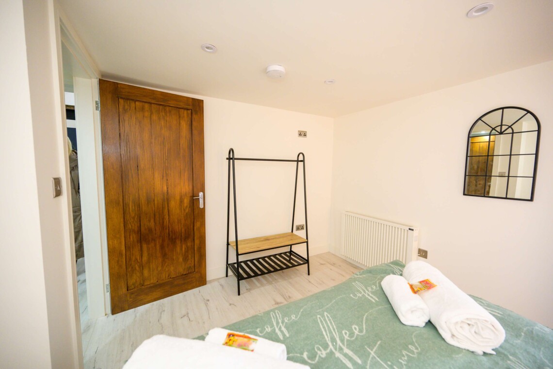 Storage space in the bedroom