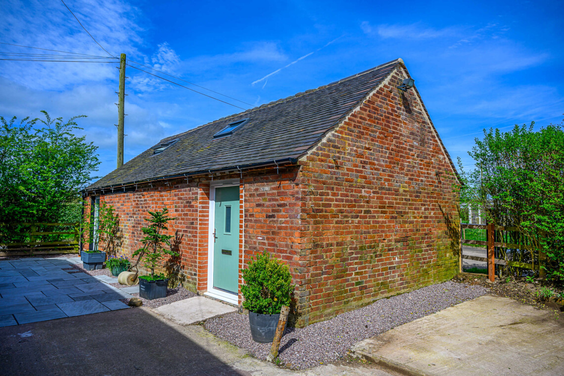 The original farm building was converted into the Haven