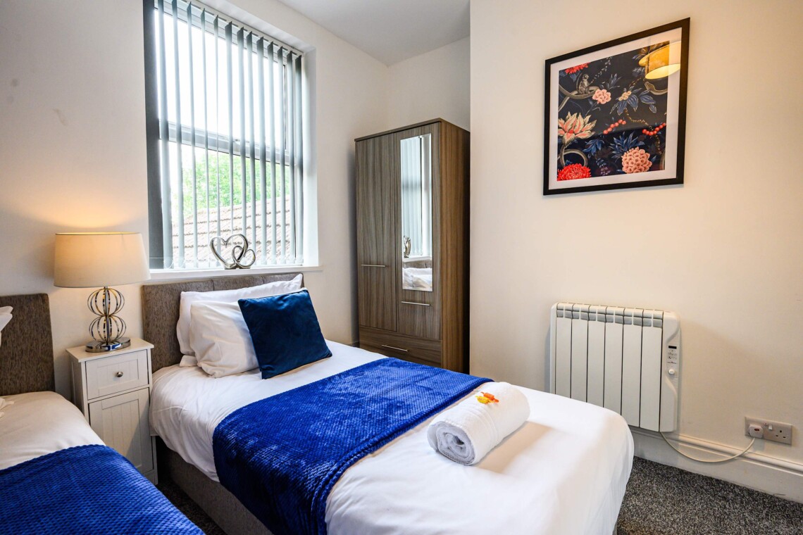 Twin single beds