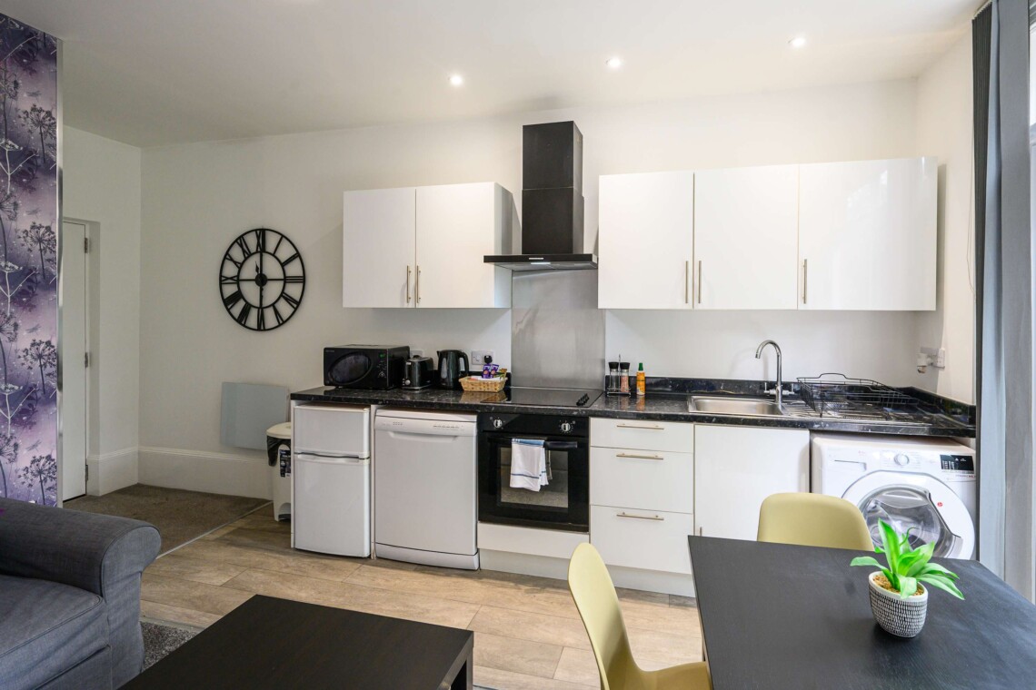 Well-equipped kitchen 
