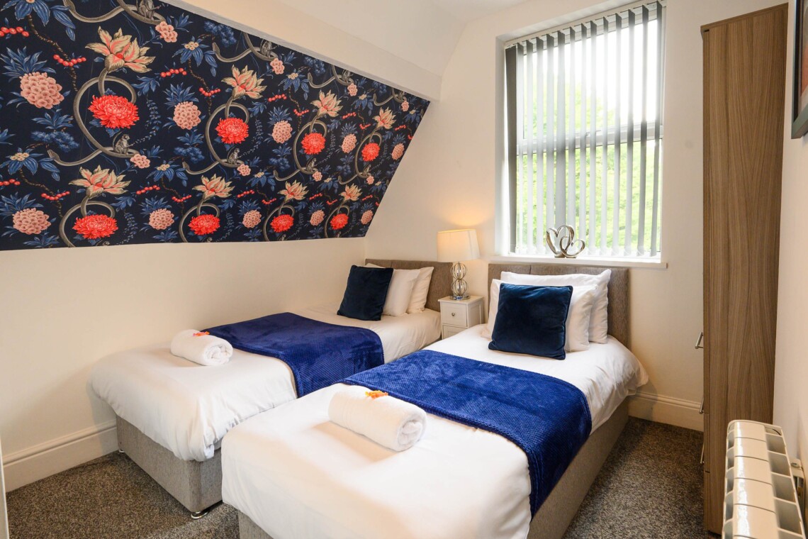 Sapphire twin bedroom