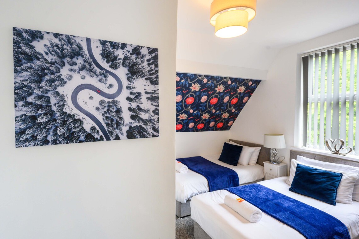 Sapphire twin bedroom