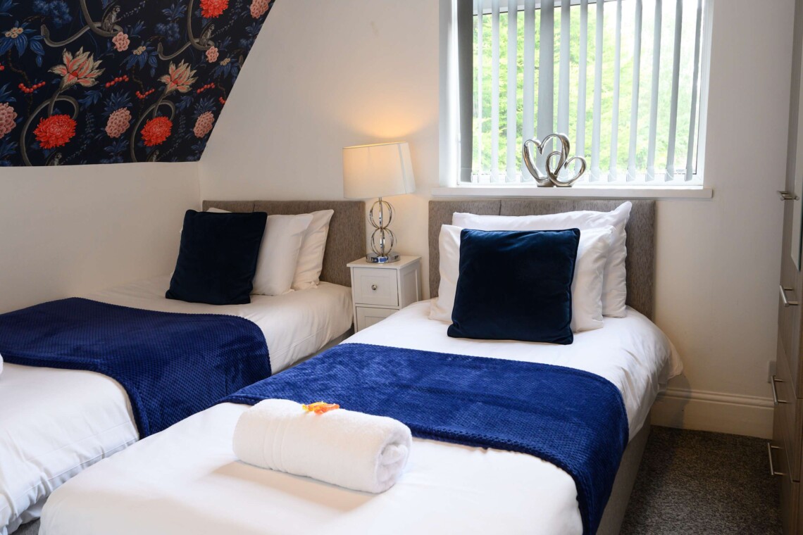 Sapphire twin single beds