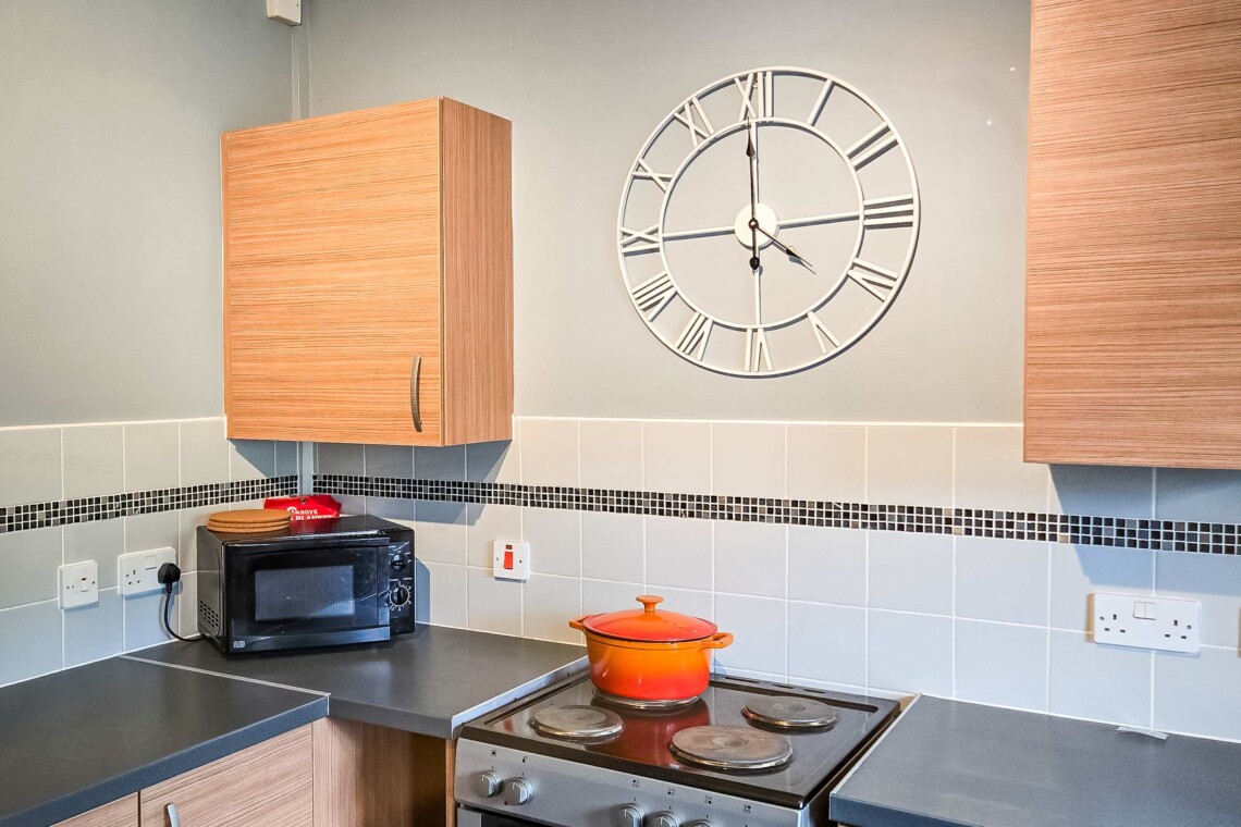 Well-equipped kitchen
