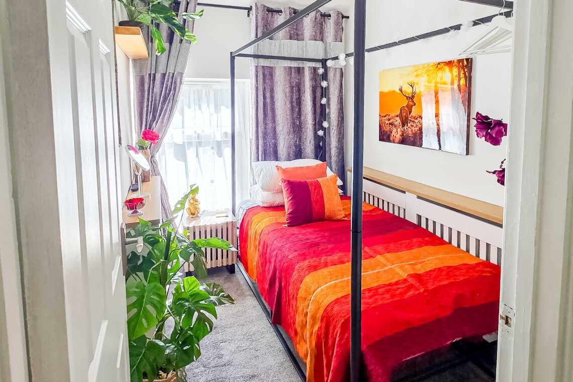 Bedroom 3 with a single bed