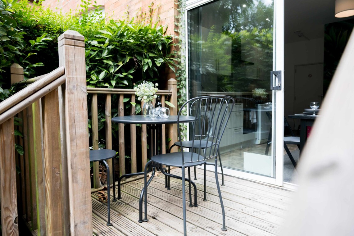 Decking area